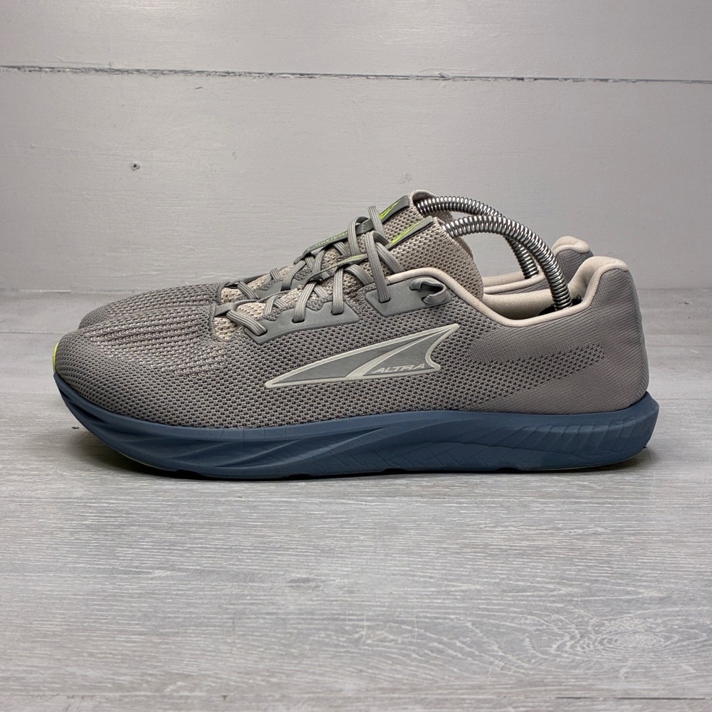 ALTRA Men's Escalante 4 Road Running Shoe, Gray/Lime, 11.5 US - Gently Used